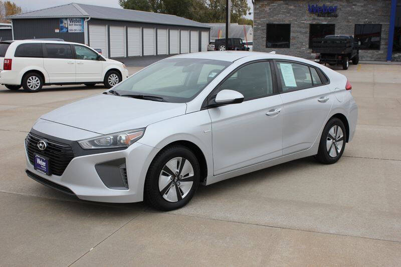 2018 Hyundai Ioniq Hybrid Blue