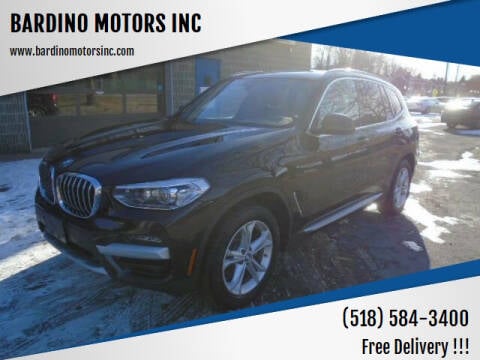 2020 BMW X3 for sale at BARDINO MOTORS INC in Saratoga Springs NY