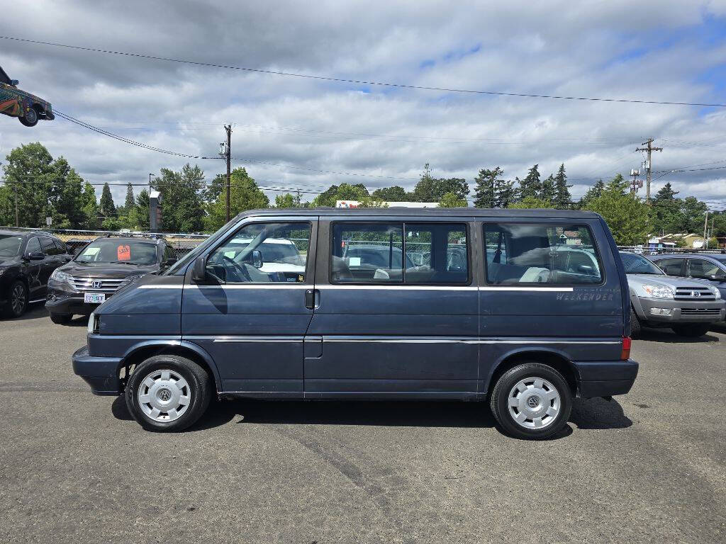 Gray 1993 Volkswagen EuroVan MV 3dr MV Mini-Van 2