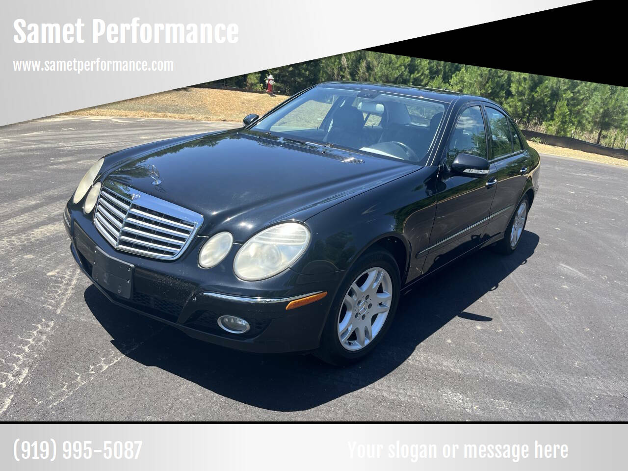 Black 2007 Mercedes-Benz E-Class E 320 BlueTEC E 320 BlueTEC 4dr Sedan 1