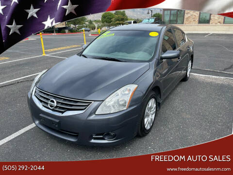 2012 Nissan Altima for sale at Freedom Auto Sales in Albuquerque NM