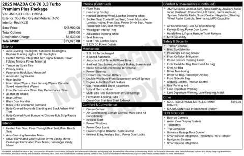 2025 Mazda CX-70 3.3 Turbo Premium Plus