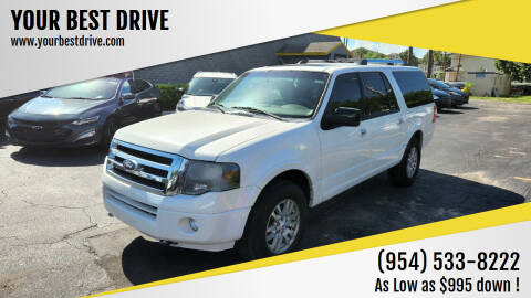 2014 Ford Expedition EL for sale at YOUR BEST DRIVE in Oakland Park FL