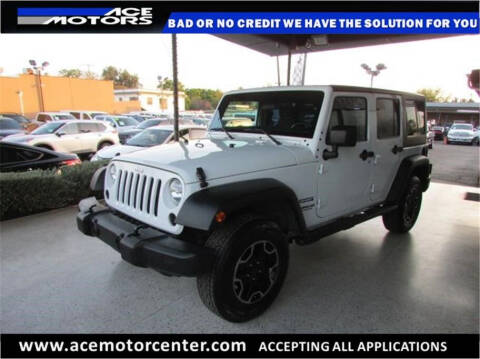 2016 Jeep Wrangler Unlimited for sale at Ace Motors Anaheim in Anaheim CA