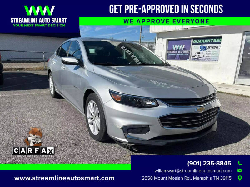 2018 Chevrolet Malibu for sale at Streamline Auto Smart in Memphis TN