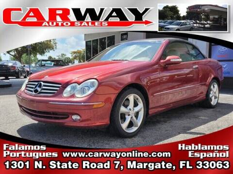 2005 Mercedes-Benz CLK for sale at CARWAY Auto Sales in Margate FL