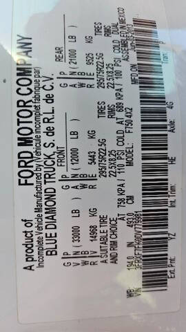 2013 Ford F-750 Super Duty