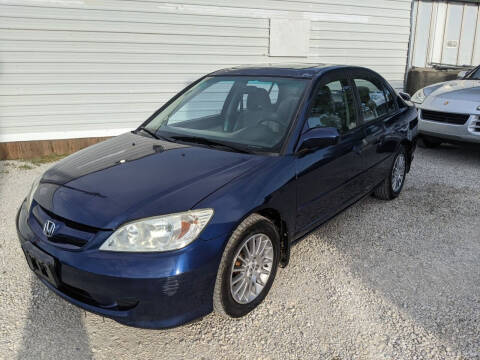 2005 Honda Civic for sale at Crafted Auto in Kansas City MO