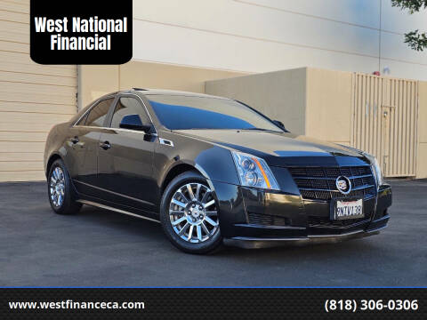 2012 Cadillac CTS for sale at West National Financial in Van Nuys CA