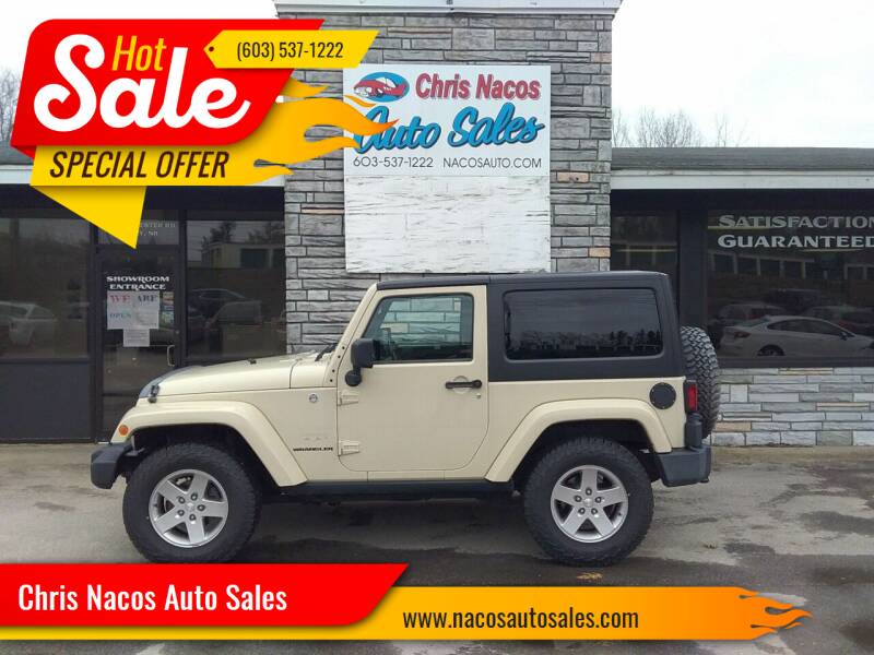 2011 Jeep Wrangler for sale at Chris Nacos Auto Sales in Derry NH
