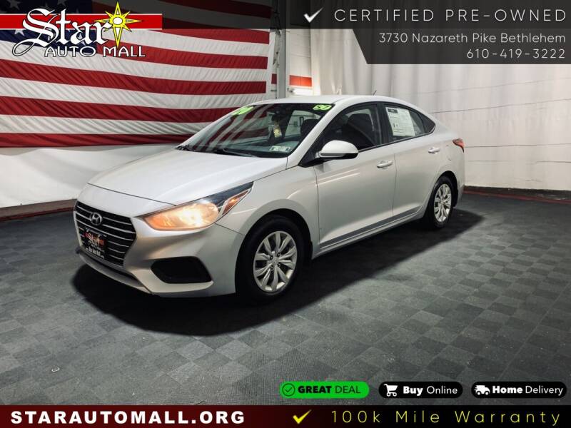 2020 Hyundai Accent for sale at Star Auto Mall in Bethlehem PA