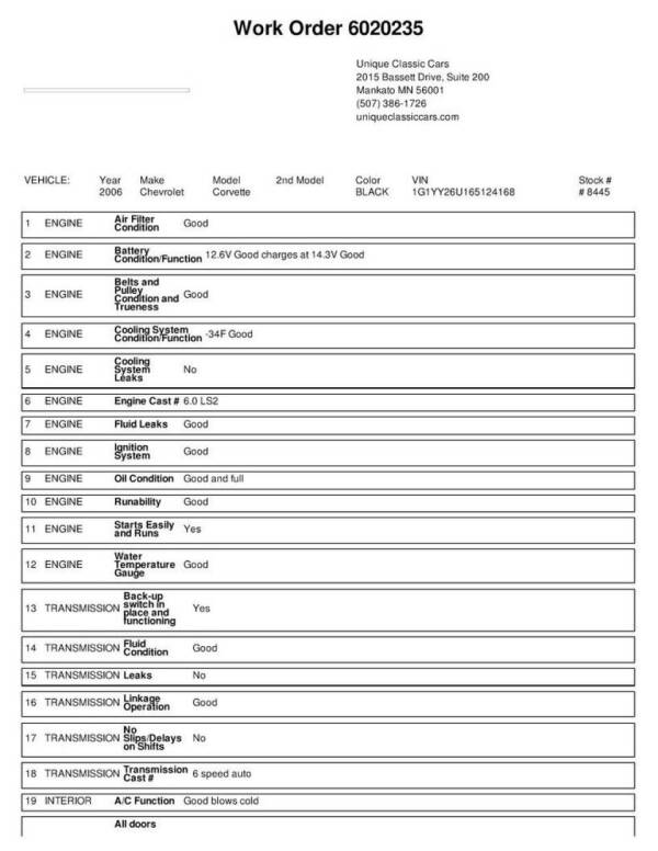 2006 Chevrolet Corvette