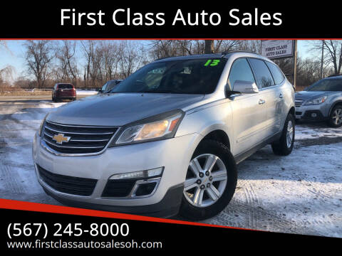 2013 Chevrolet Traverse for sale at First Class Auto Sales MI in Erie MI