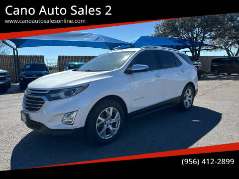 2018 Chevrolet Equinox for sale at Cano Auto Sales 2 in Harlingen TX