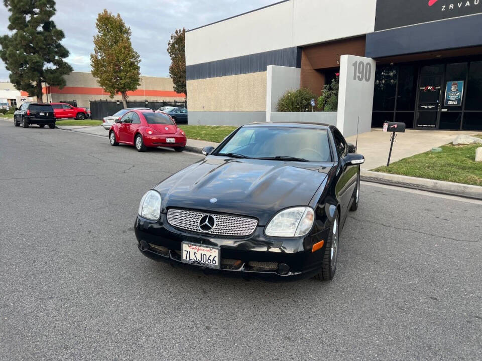 2001 Mercedes-Benz SLK for sale at ZRV AUTO INC in Brea, CA