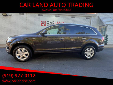 2015 Audi Q7 for sale at CAR LAND  AUTO TRADING in Raleigh NC