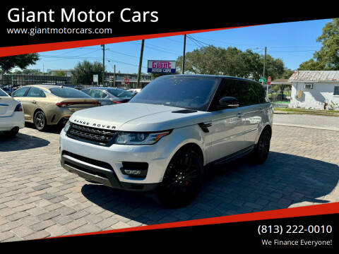 2017 Land Rover Range Rover Sport for sale at Giant Motor Cars in Tampa FL