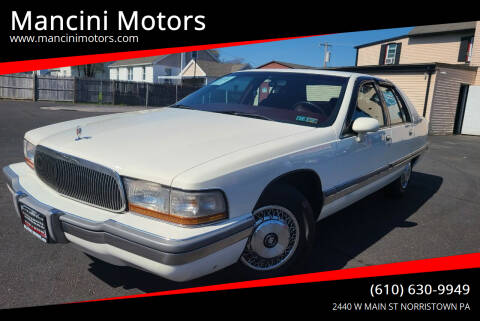 1993 Buick Roadmaster for sale at Mancini Motors in Norristown PA