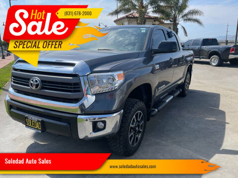 2014 Toyota Tundra for sale at Soledad Auto Sales in Soledad CA