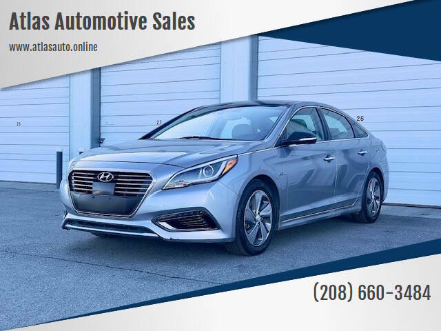 2016 Hyundai Sonata Hybrid for sale at Atlas Automotive Sales in Hayden ID