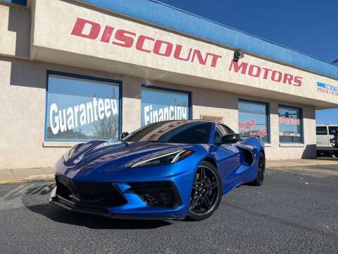2020 Chevrolet Corvette for sale at Discount Motors in Pueblo CO