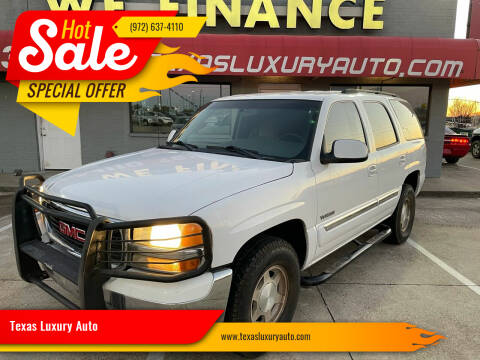 2005 GMC Yukon for sale at Texas Luxury Auto in Cedar Hill TX