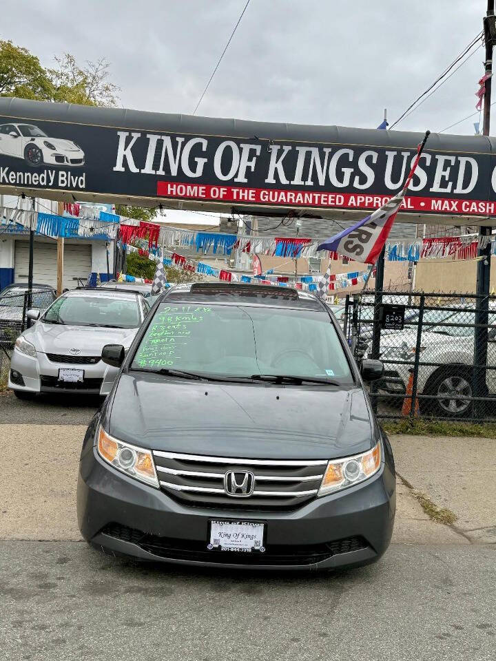 2011 Honda Odyssey EX L 4dr Mini Van - Gray exterior view 2