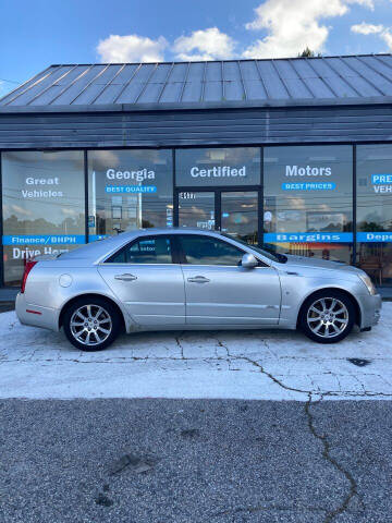 2008 Cadillac CTS for sale at Georgia Certified Motors in Stockbridge GA