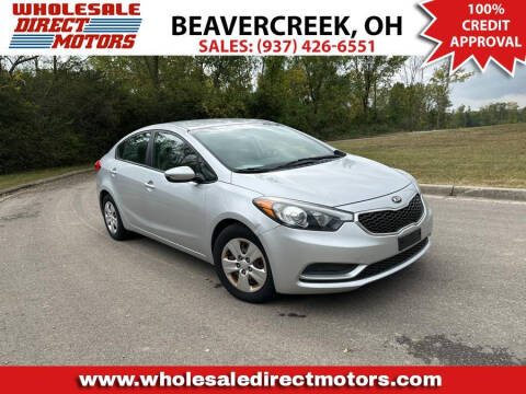 2015 Kia Forte for sale at WHOLESALE DIRECT MOTORS in Beavercreek OH