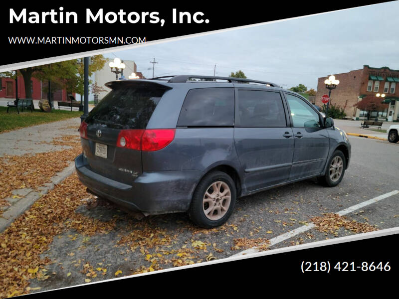2006 Toyota Sienna for sale at Martin Motors, Inc. in Chisholm MN