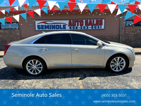 2013 Cadillac XTS for sale at Seminole Auto Sales in Seminole OK
