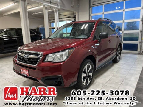 2018 Subaru Forester for sale at Harr Motors Bargain Center in Aberdeen SD