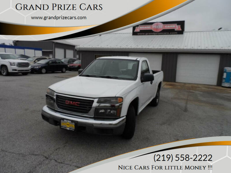 2007 GMC Canyon for sale at Grand Prize Cars in Cedar Lake IN