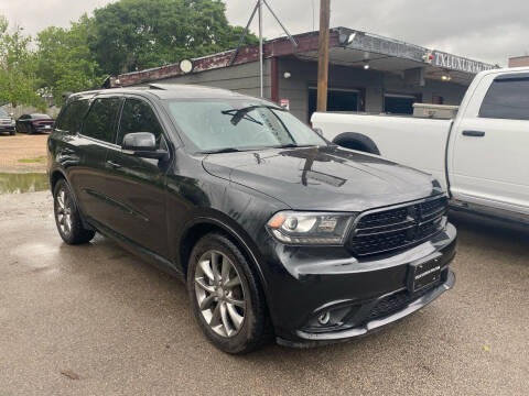 2015 Dodge Durango for sale at Texas Luxury Auto in Houston TX
