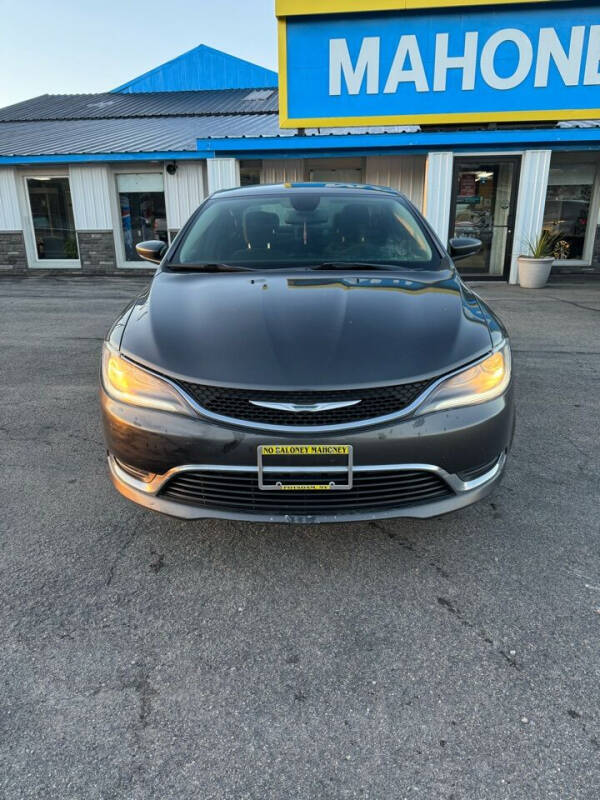 2015 Chrysler 200 for sale at Mahoneys Auto Mall in Potsdam NY
