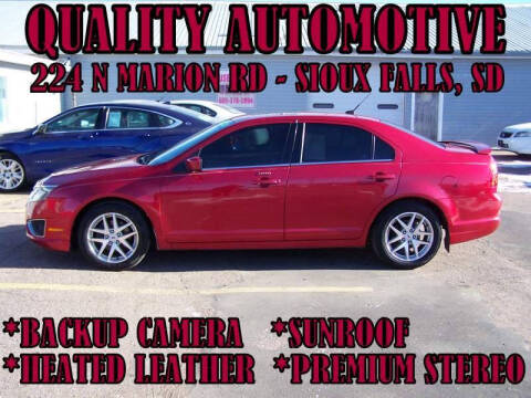 2012 Ford Fusion for sale at Quality Automotive in Sioux Falls SD