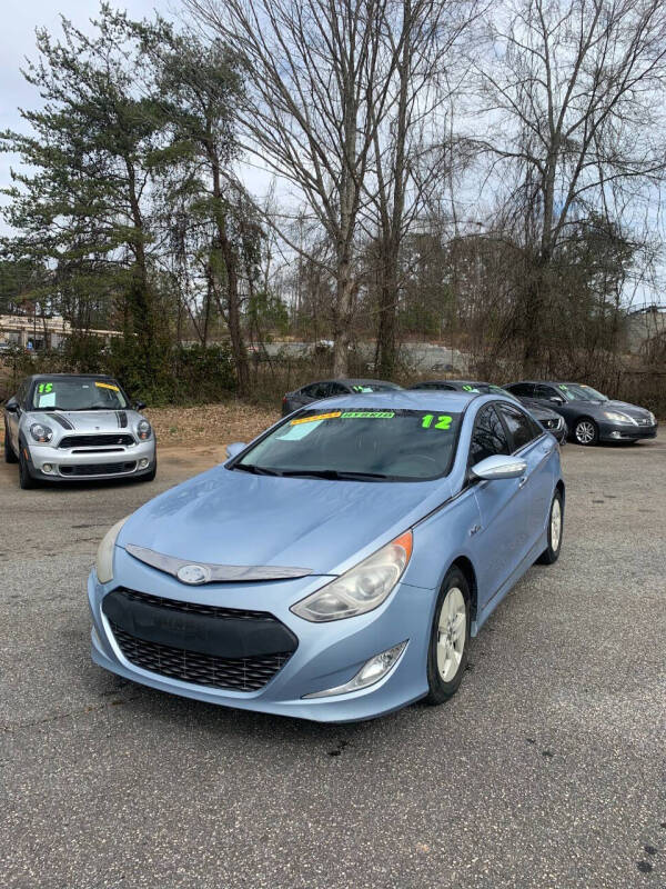 2012 Hyundai Sonata Hybrid for sale at Select Luxury Motors in Cumming GA