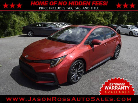 2020 Toyota Corolla for sale at Jason Ross Auto Sales in Burlington NC
