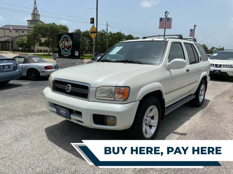 2002 Nissan Pathfinder for sale at H3 Motors in Dickinson TX
