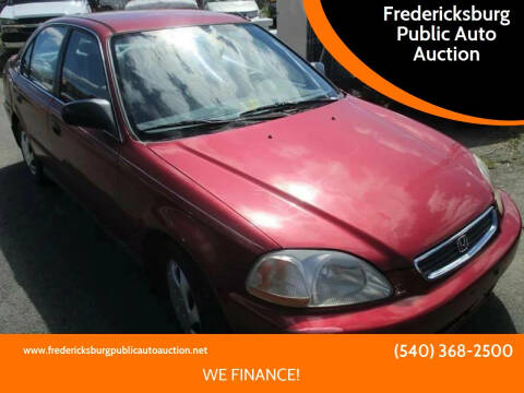 1998 Honda Civic for sale at FPAA in Fredericksburg VA