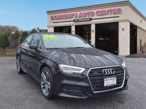 2018 Audi A3 for sale at DORMANS AUTO CENTER OF SEEKONK in Seekonk MA