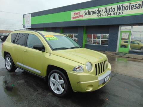 2010 Jeep Compass for sale at Schroeder Auto Wholesale in Medford OR