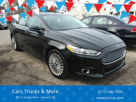 2014 Ford Fusion for sale at Cars Trucks & More in Howell MI