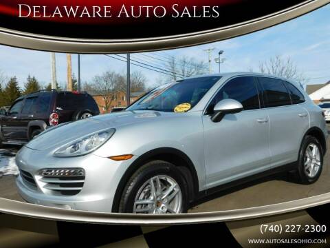 2013 Porsche Cayenne for sale at Delaware Auto Sales in Delaware OH
