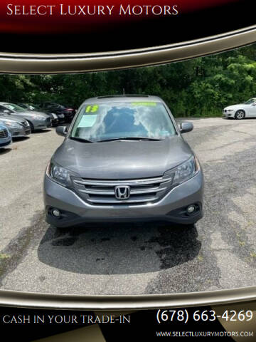 2013 Honda CR-V for sale at Select Luxury Motors in Cumming GA