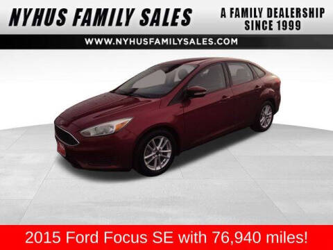 2015 Ford Focus for sale at Nyhus Family Sales in Perham MN