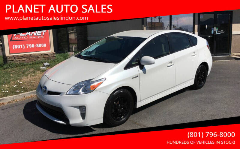 2015 Toyota Prius for sale at PLANET AUTO SALES in Lindon UT