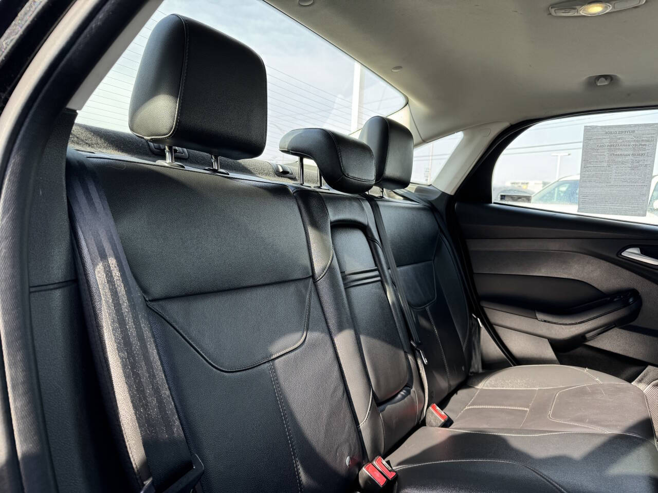 Black 2015 Ford Focus Titanium Titanium 4dr Sedan 28