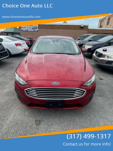 2019 Ford Fusion Hybrid for sale at Choice One Auto LLC in Beech Grove IN