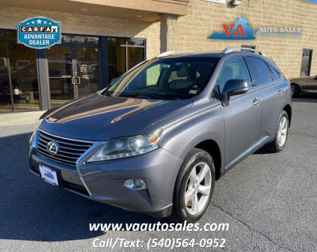 2013 Lexus RX 350 for sale at Va Auto Sales in Harrisonburg VA